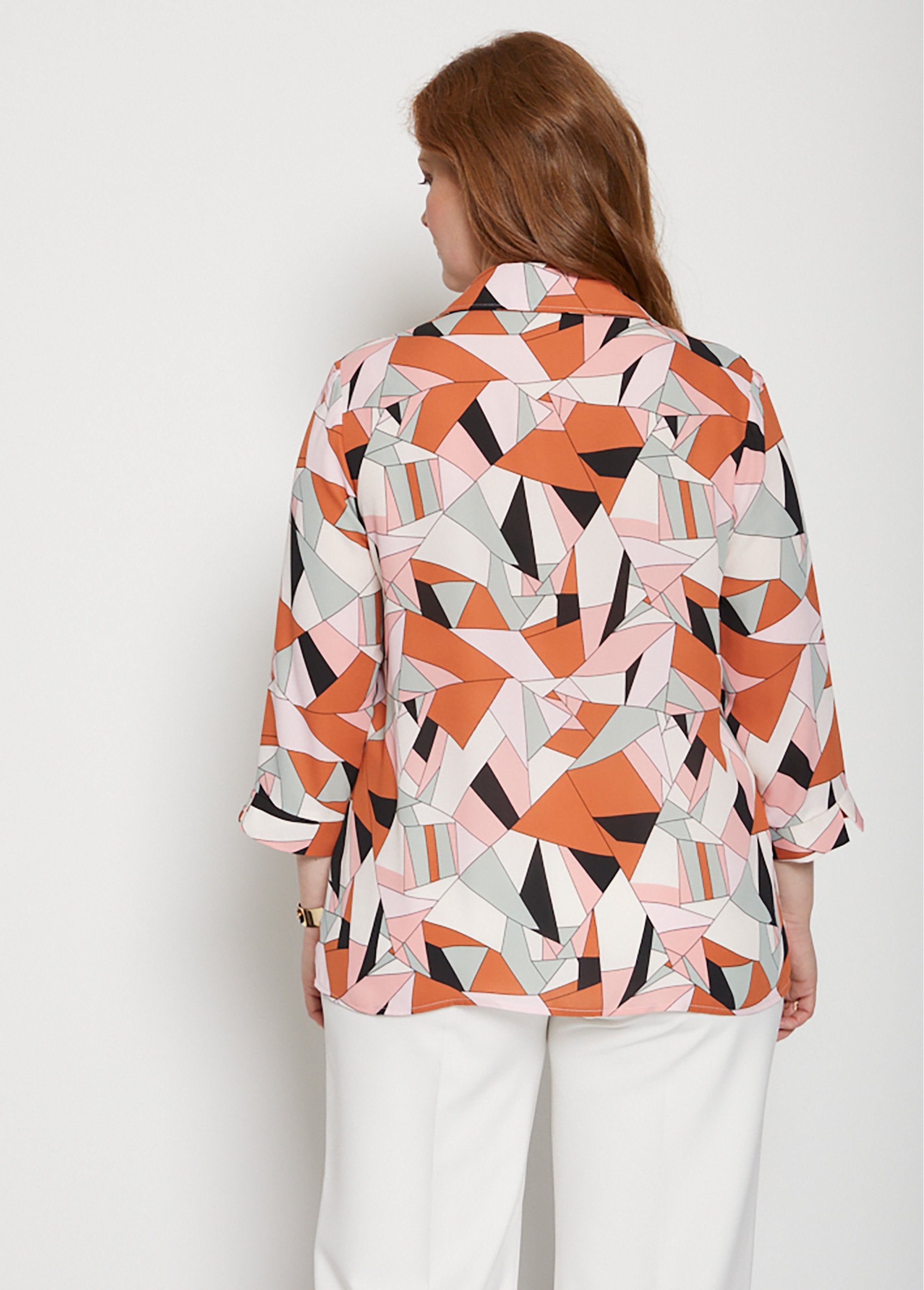 Graphic_Print_Button_Down_Blouse_Multicolor_DO1_curvy