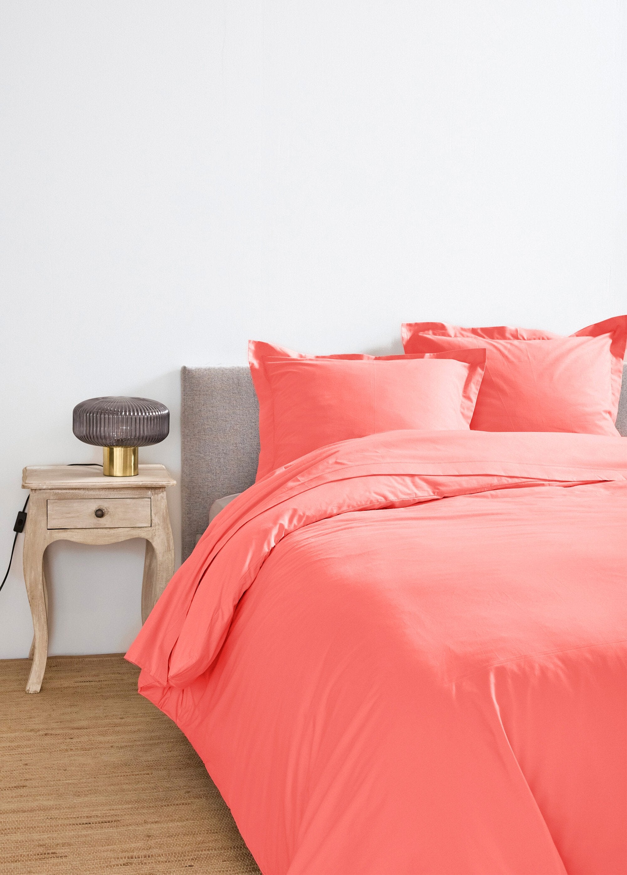 Plain_cotton_fitted_sheet_Coral_DE1_slim