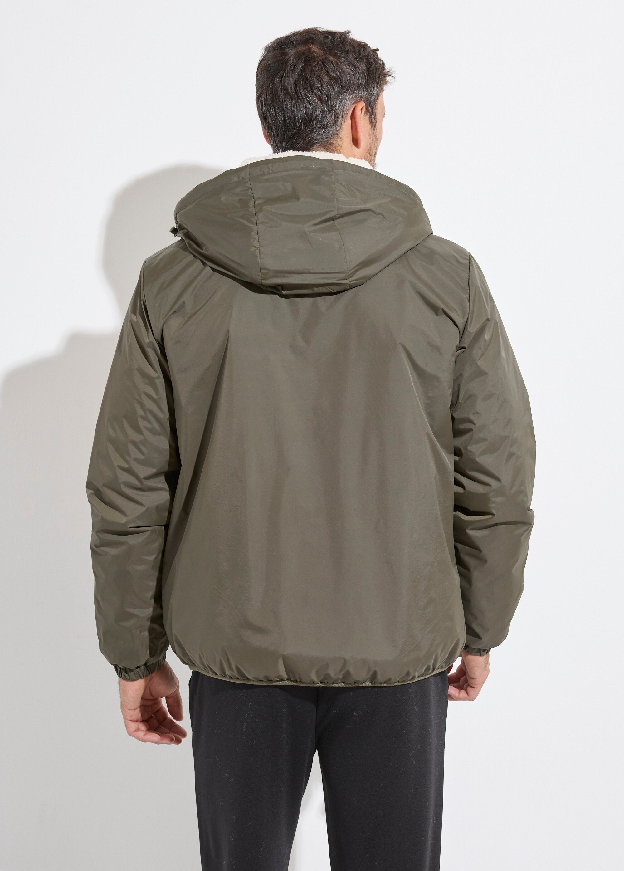 Short,_warm,_water-repellent_parka_Khaki_and_ecru_DO1_slim
