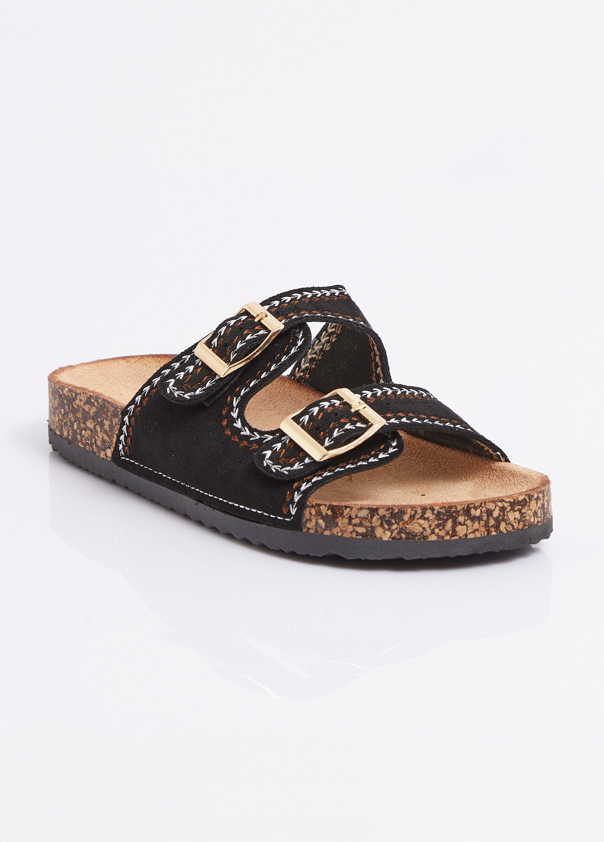 Folk_mules_with_buckles,_cork-type_sole_Black_FA1_slim