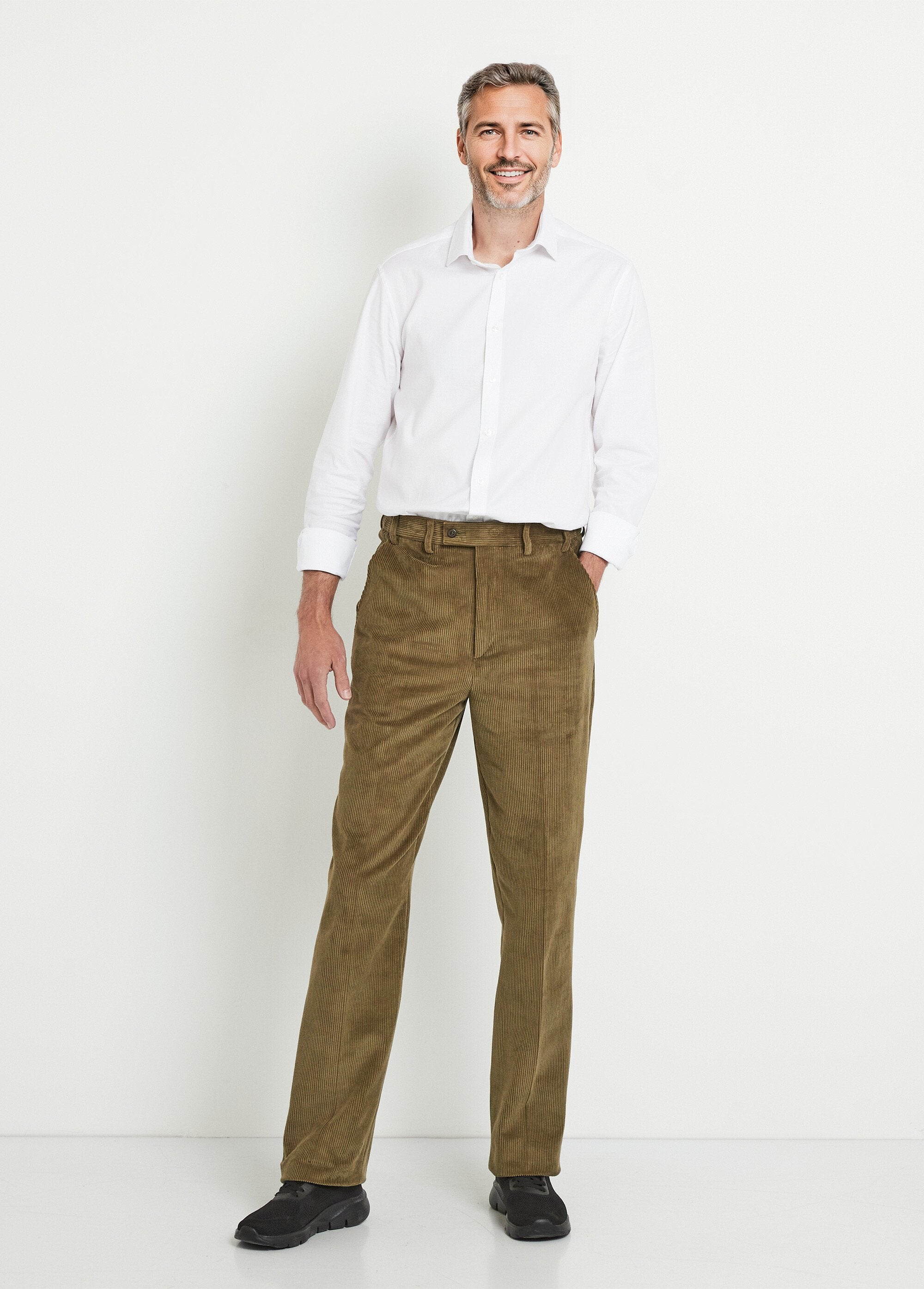 Straight-leg_pants_with_comfort_elastic_waistband_Bronze_velvet_SF1_slim