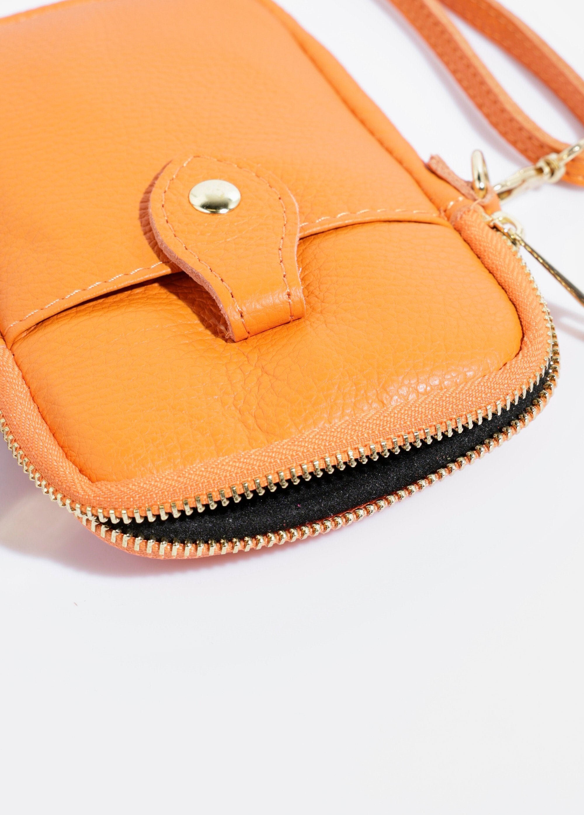 Leather_zipped_phone_pouch_Orange_DE1_slim
