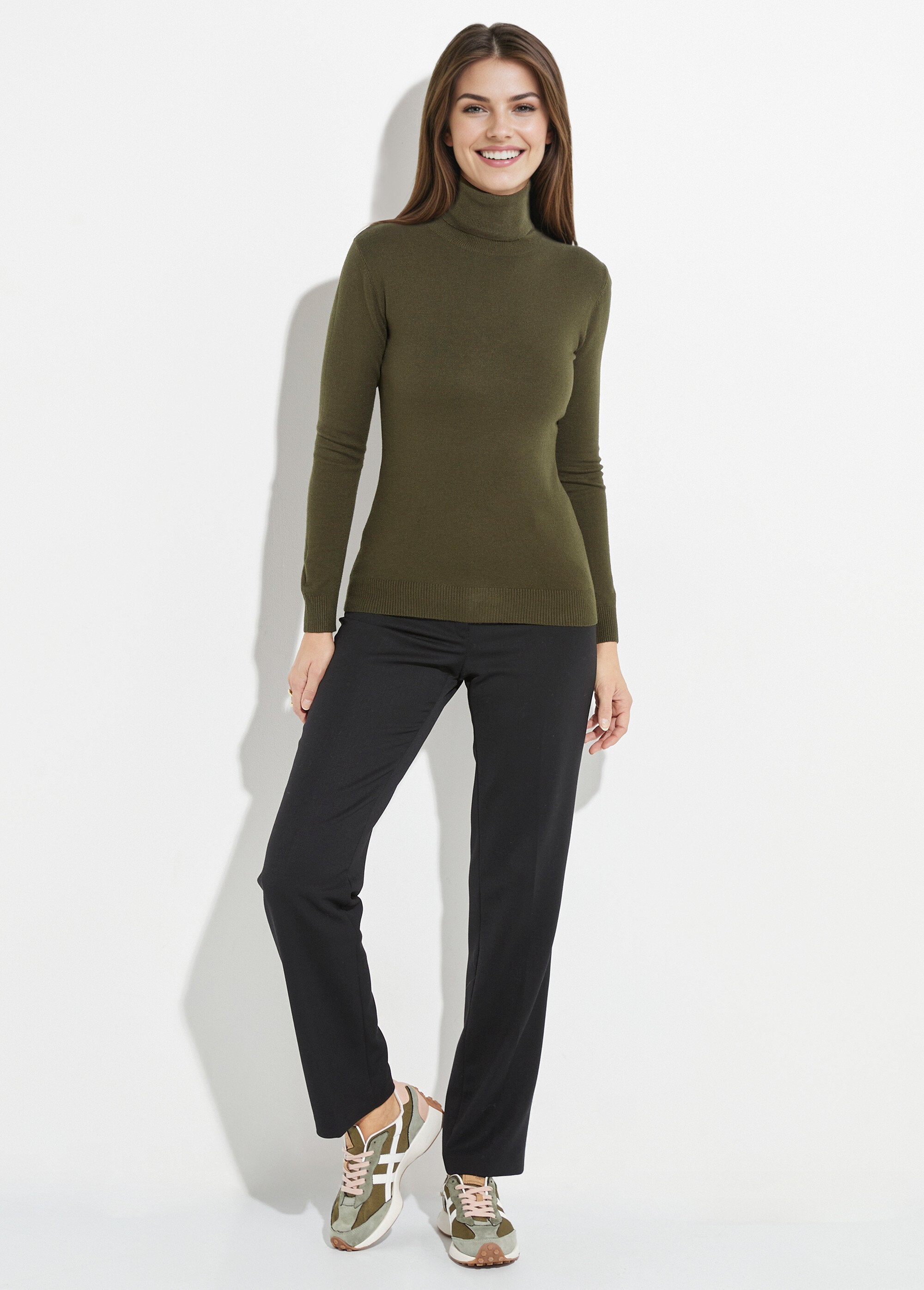 Thin_knit_sweater_with_a_turtleneck_Khaki_SF1_slim