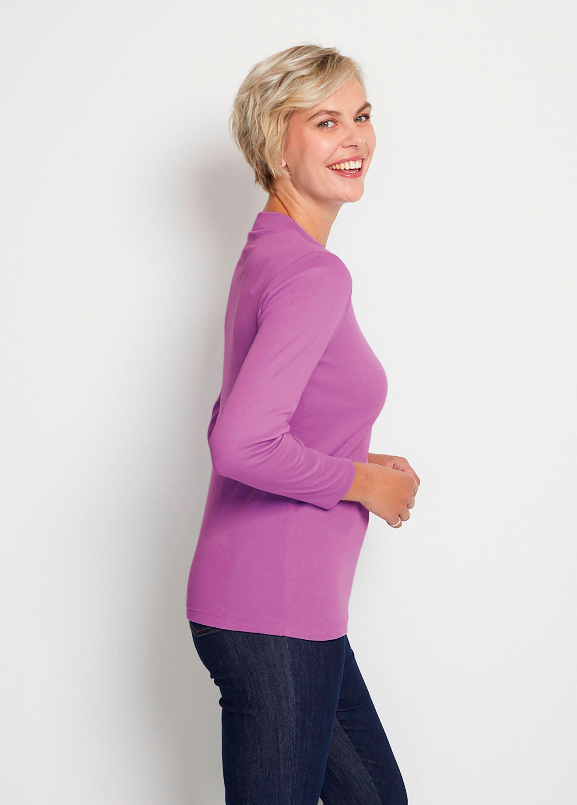 Sous-pull_long_souple_maille_douce_Uni_cassis_DR1_slim