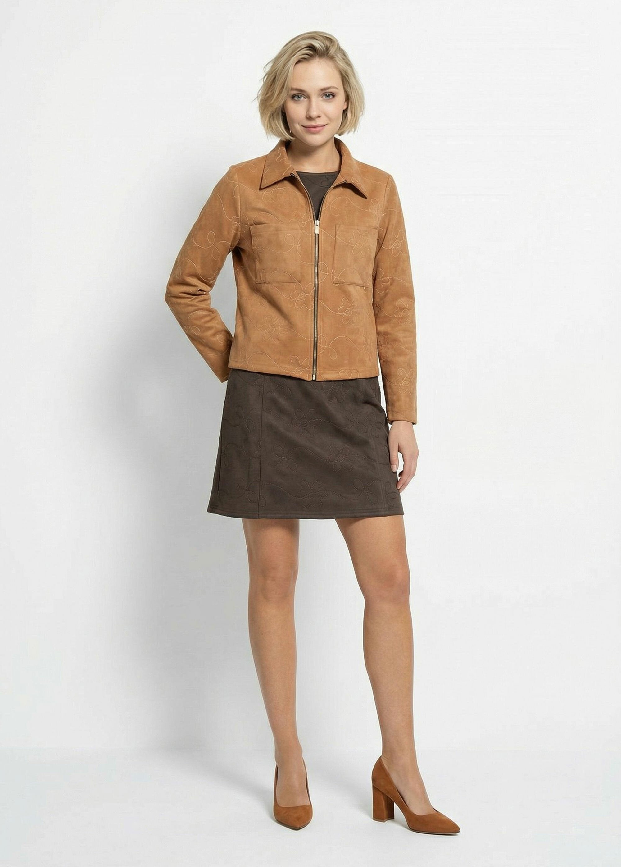 Zip-up_biker-style_jacket,_faux_leather_camel_SF1_slim