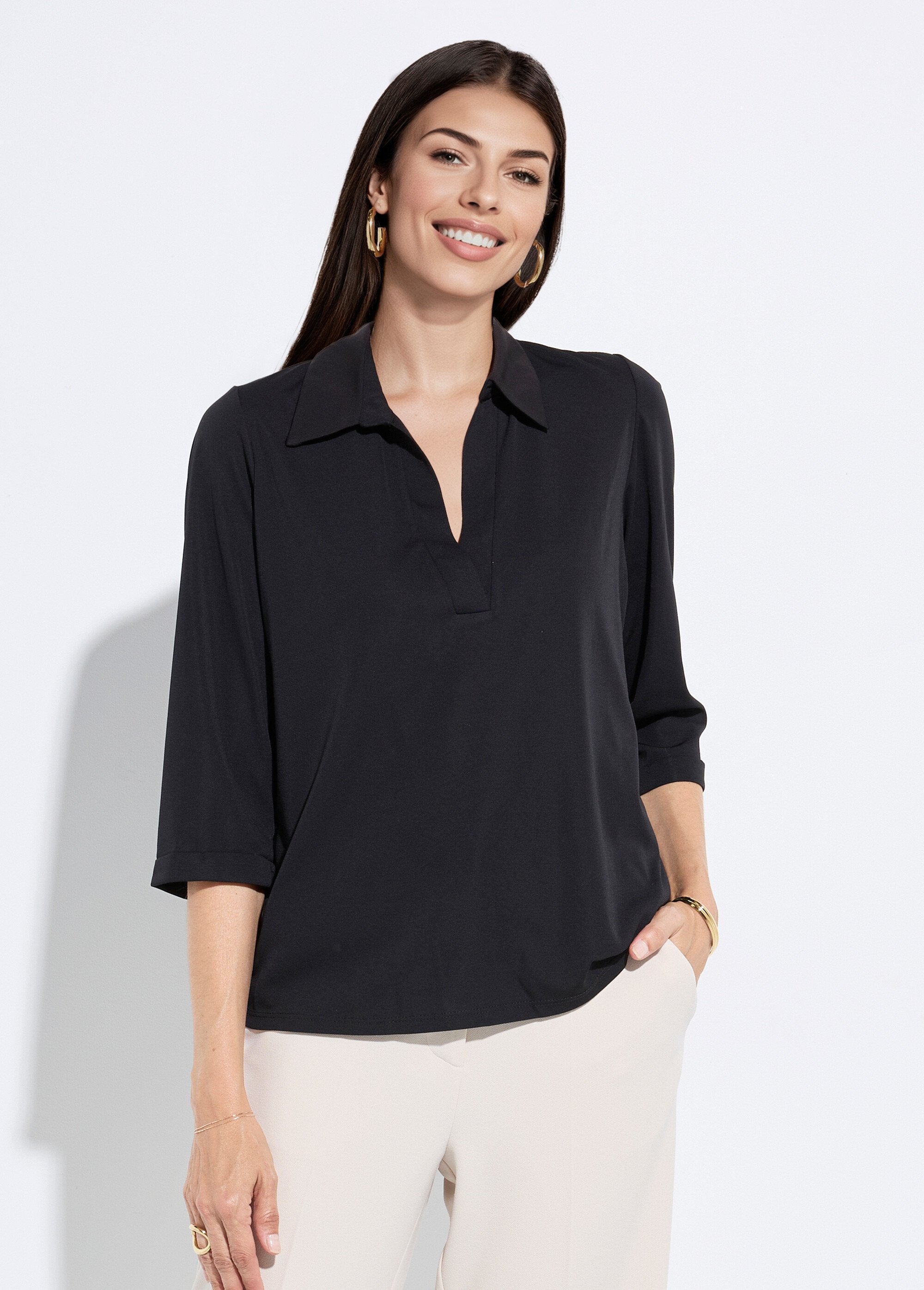 Plain_flowing_blouse_with_tailored_collar_Plain_black_FA1_slim