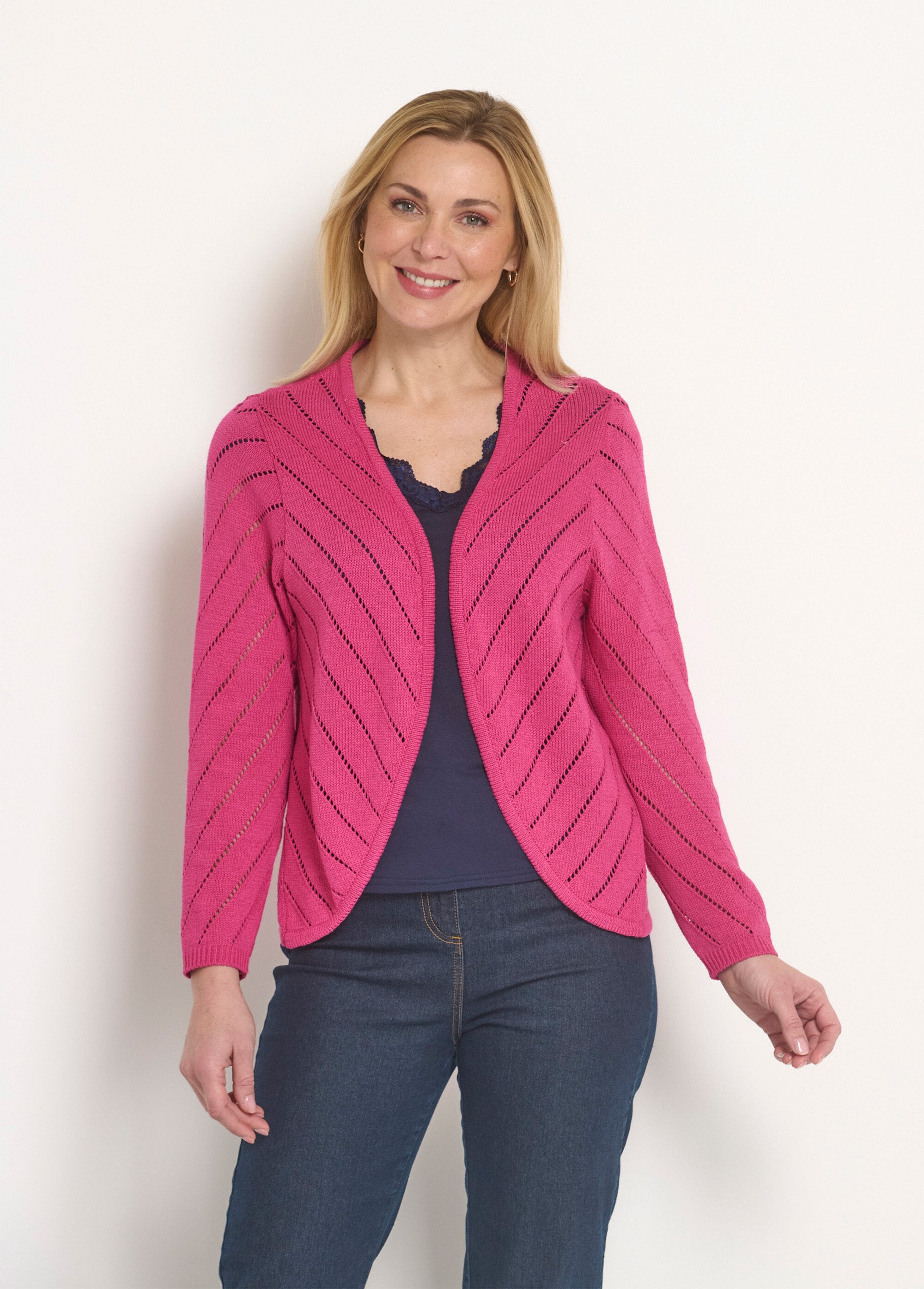 Fine_openwork_cotton_bolero_vest_Cassis_FA1_slim