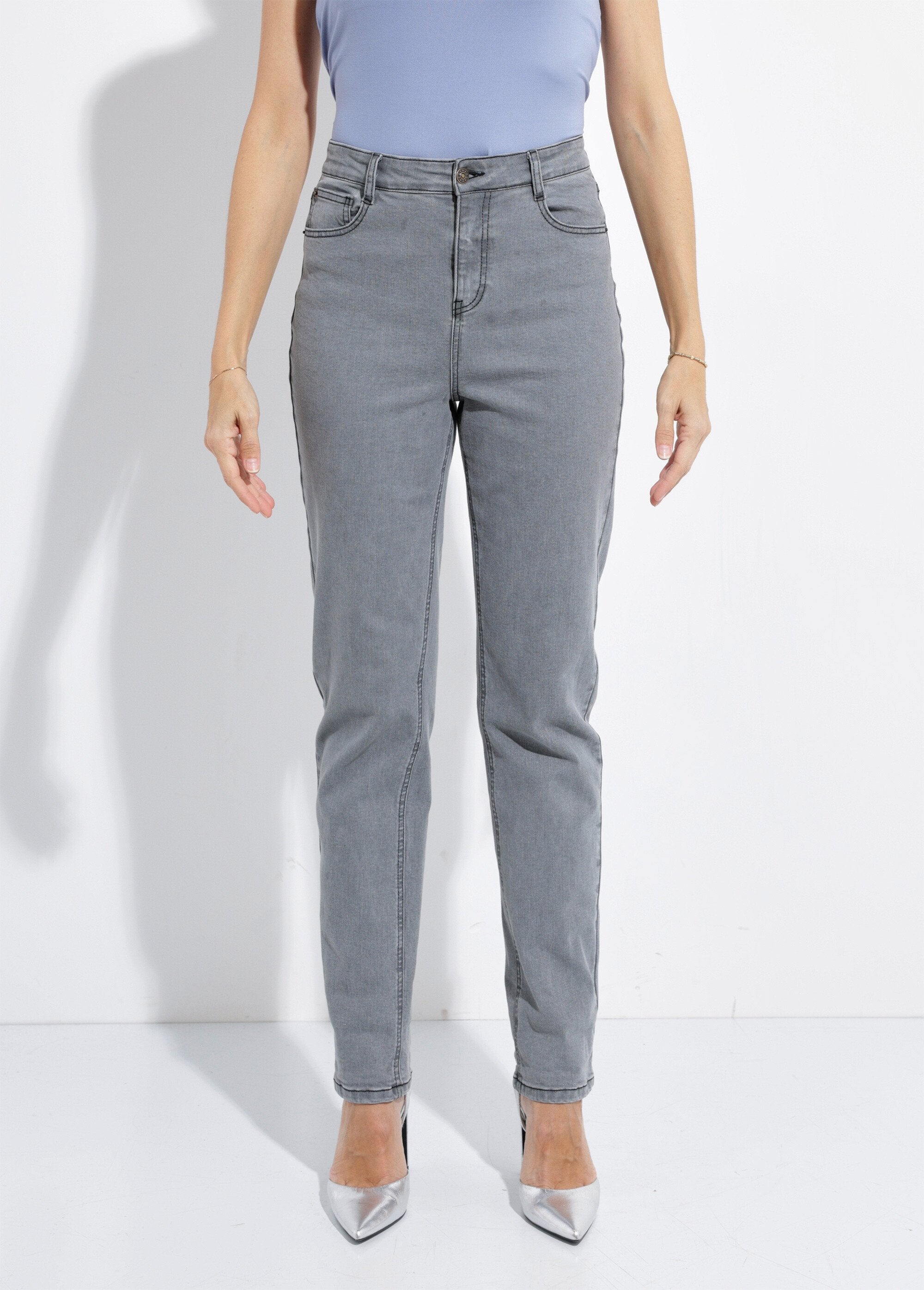 High-waisted_straight-leg_jeans_Gray_FA1_slim
