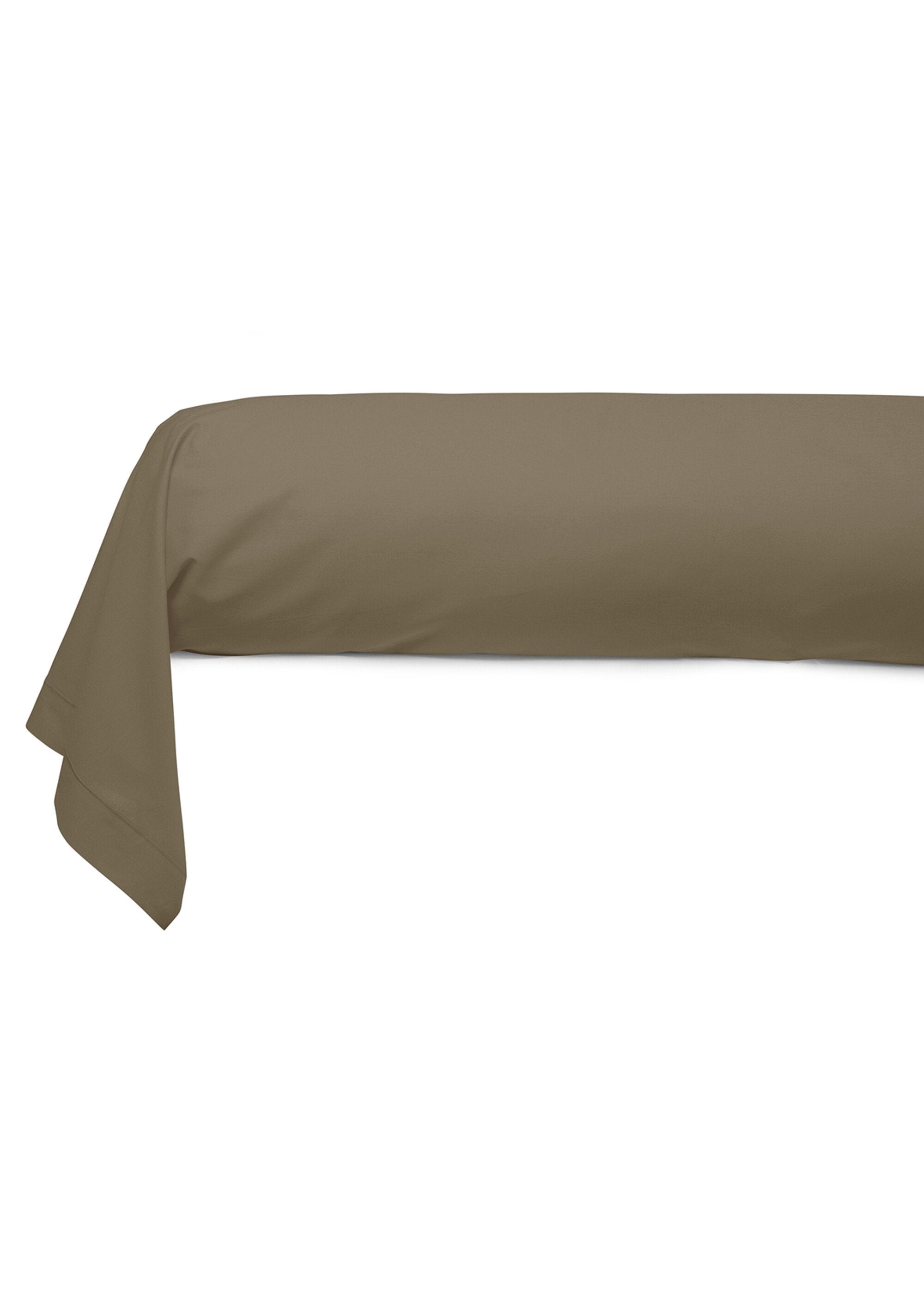 Plain_pure_cotton_pillowcase_RELAX_Taupe_brown_FA2_slim