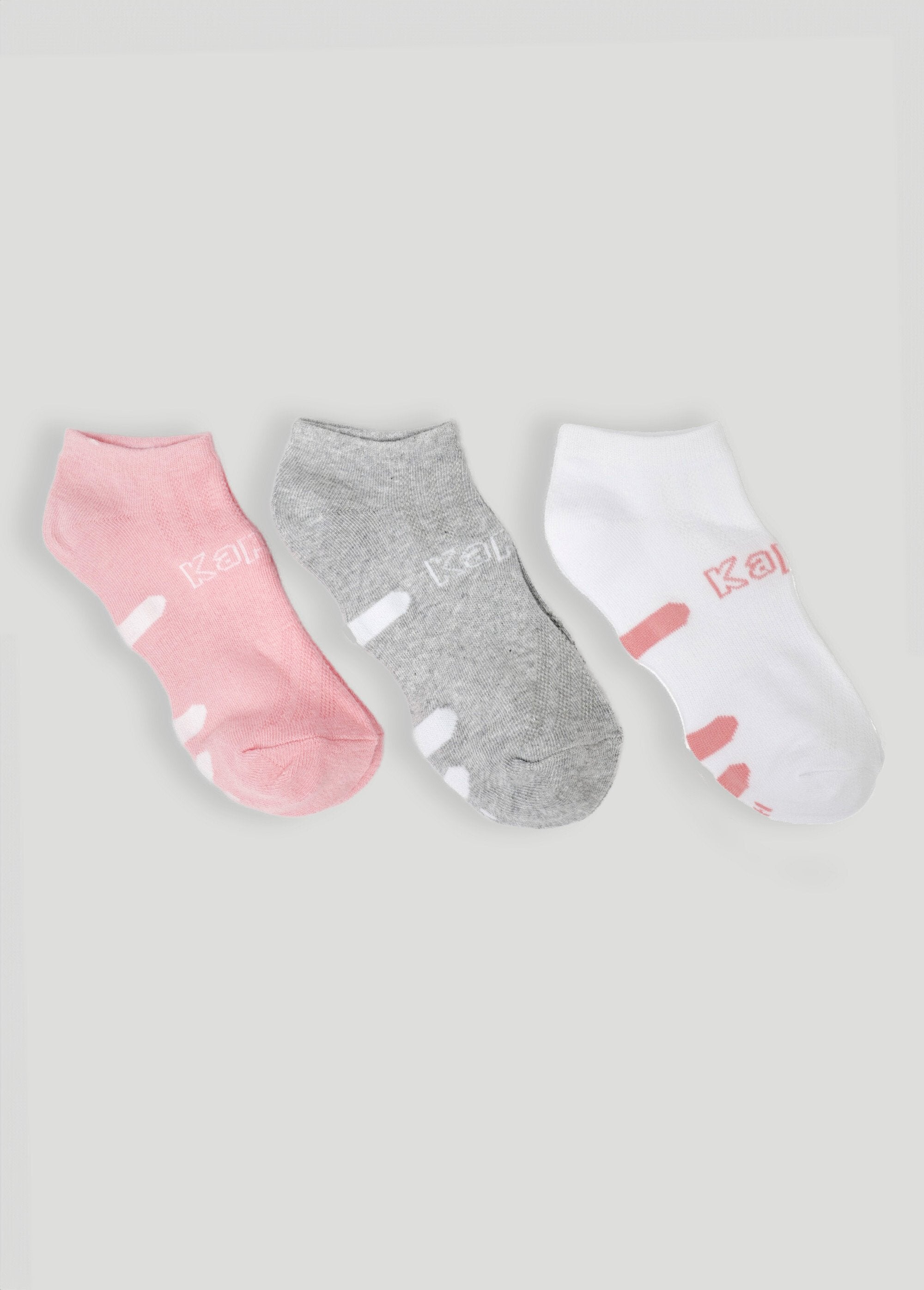 Lot_de_3_Socquettes_logo_et_lignes,_assortis_Assortis_rose_DE1_slim