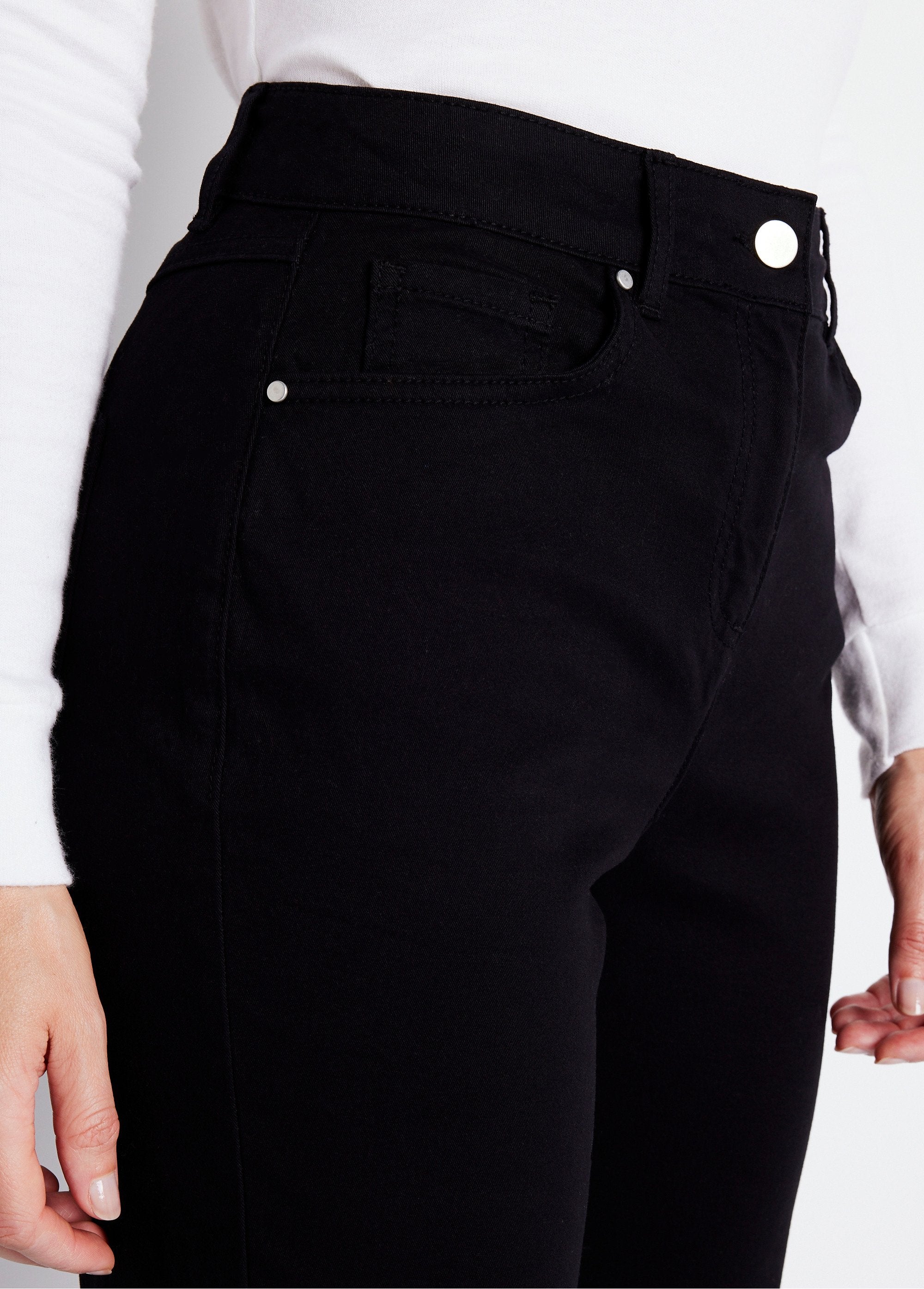 Stretch_cotton_5-pocket_straight_pants_Black_DE1_slim