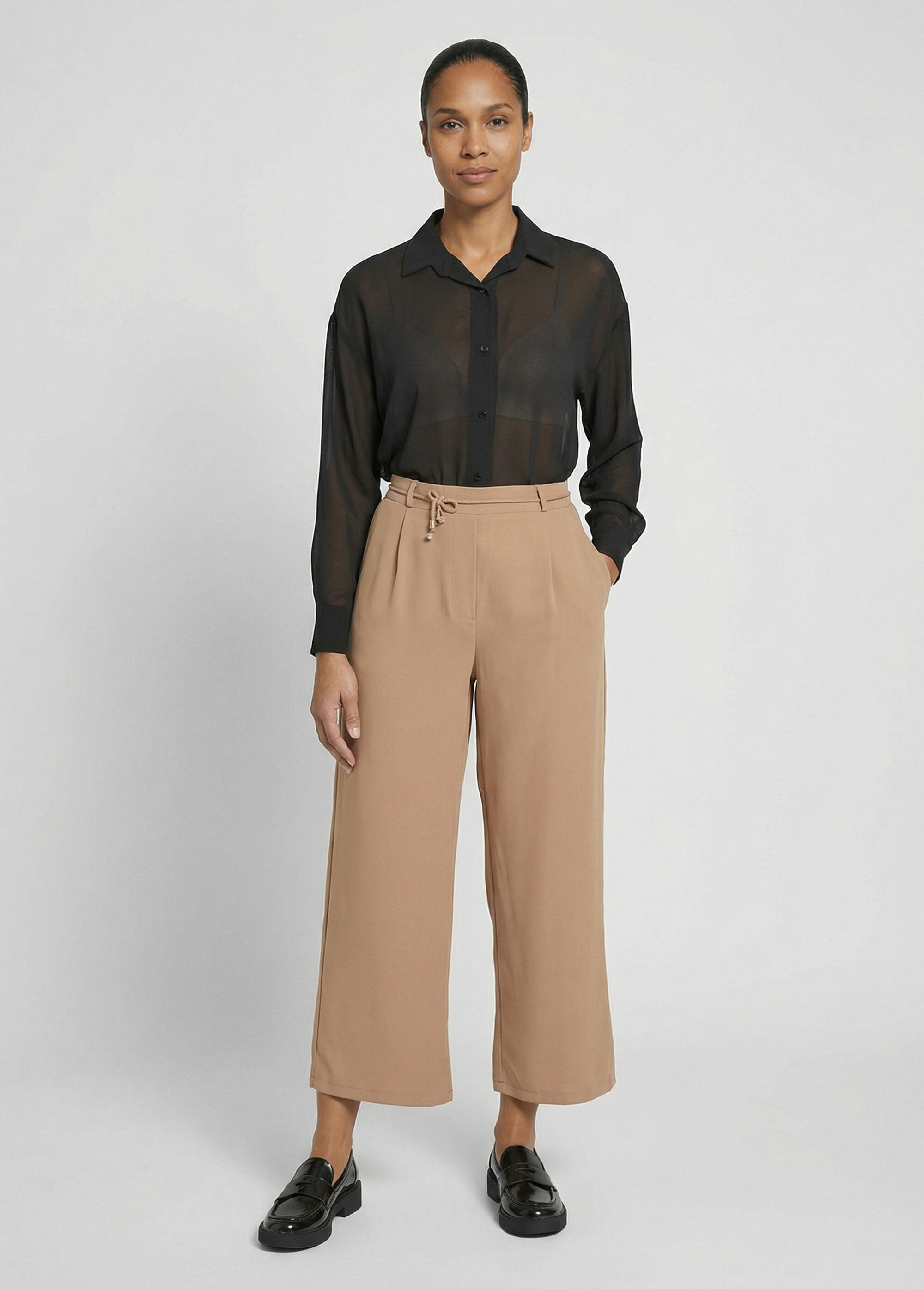 Pantalon_large_élastiqué,_Essentiel_Camel_SF1_slim