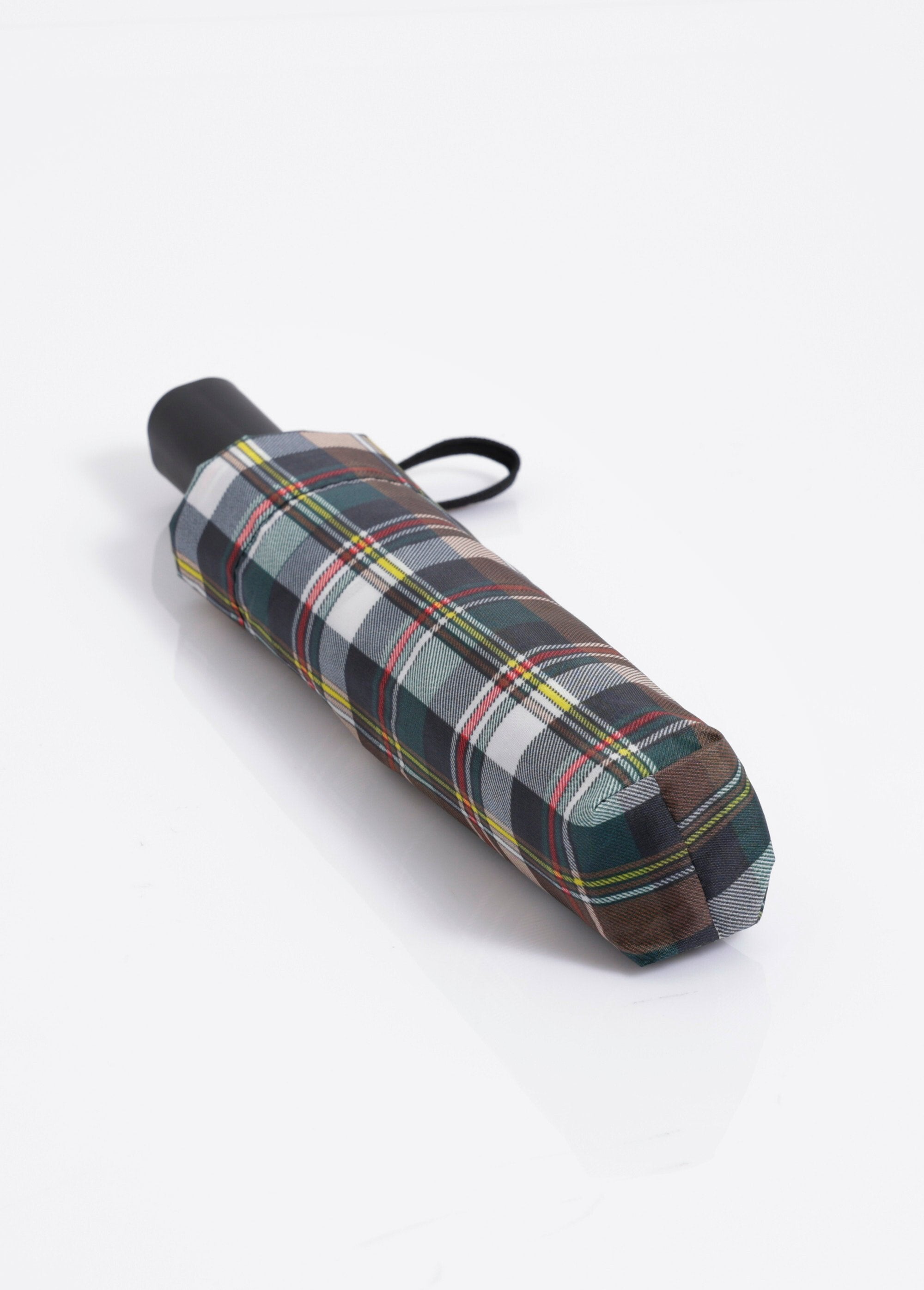 Automatic_umbrella_with_checkered_print_Green_and_yellow_FA1_slim