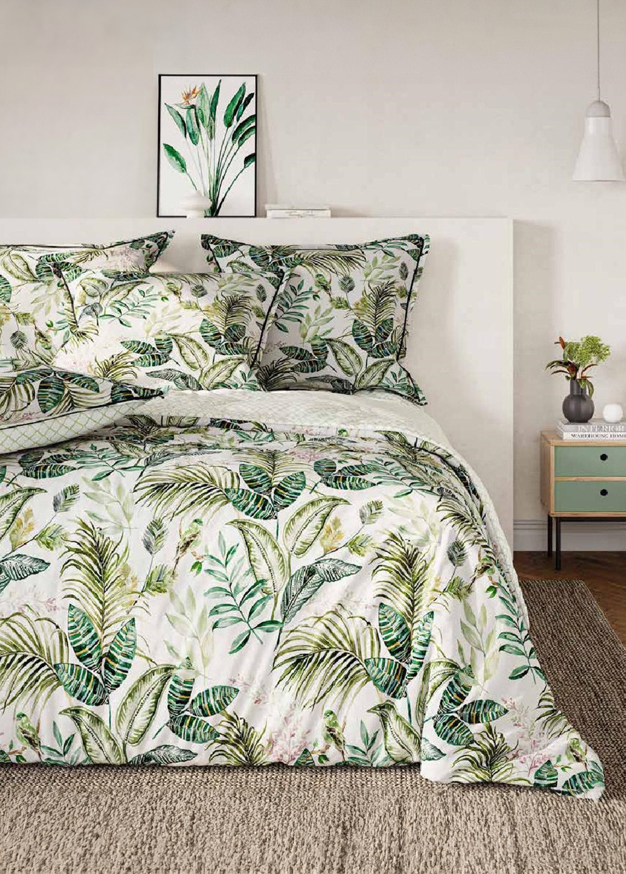 4-piece_bed_set_with_flat_sheet,_calathea_Print_white_FA1_slim