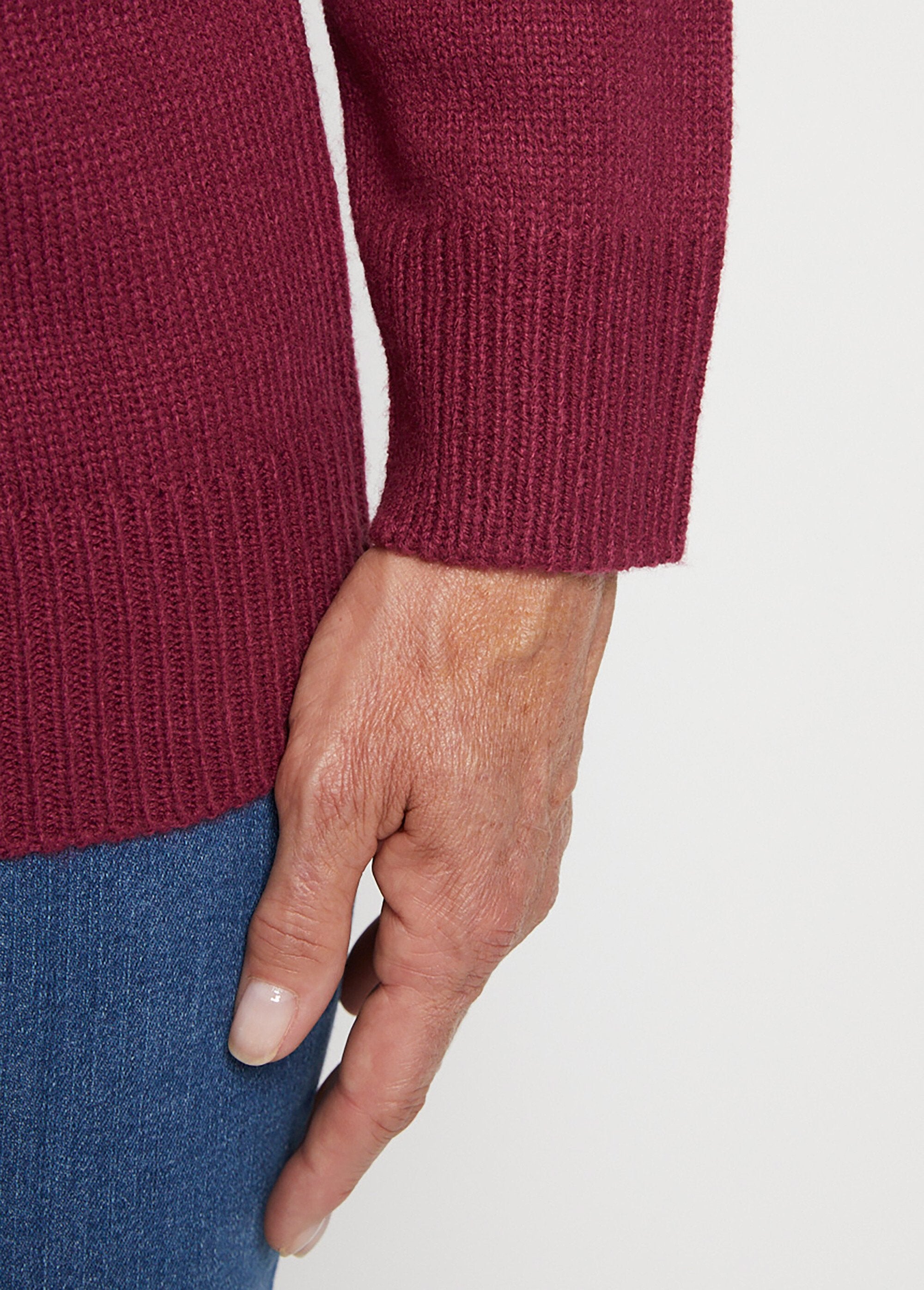 Thick_knit_polo_collar_sweater_Plum_DE3_slim