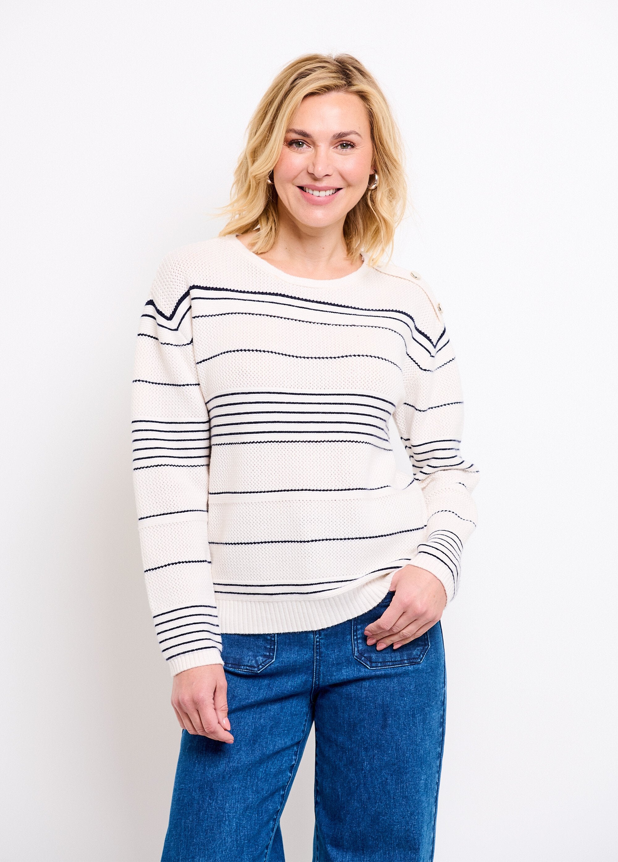 Soft_striped_crew_neck_sweater_with_sailor_style_Ecru_and_navy_FA1_slim