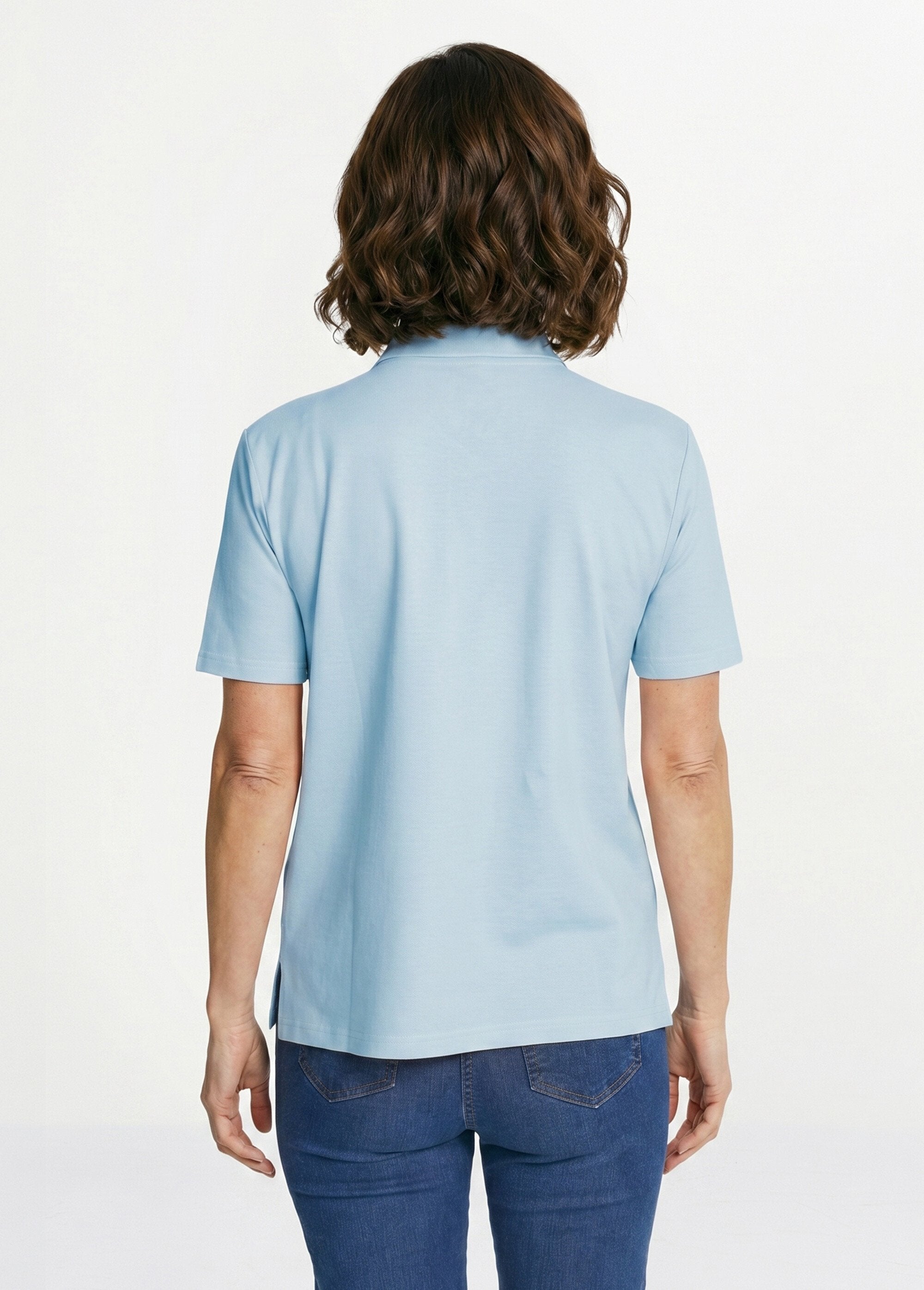 Polo_collar_cotton_piqué_knit_T-shirt_Blue_DO1_slim