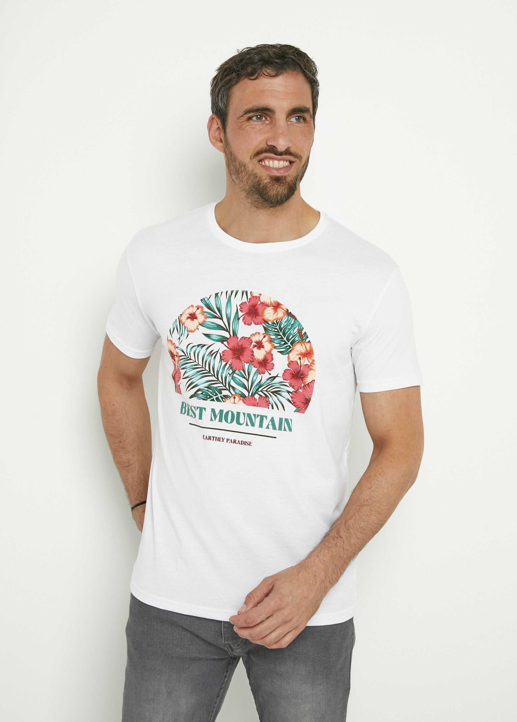 Short-sleeved_t-shirt_with_exotic_pattern_White_FA1_slim