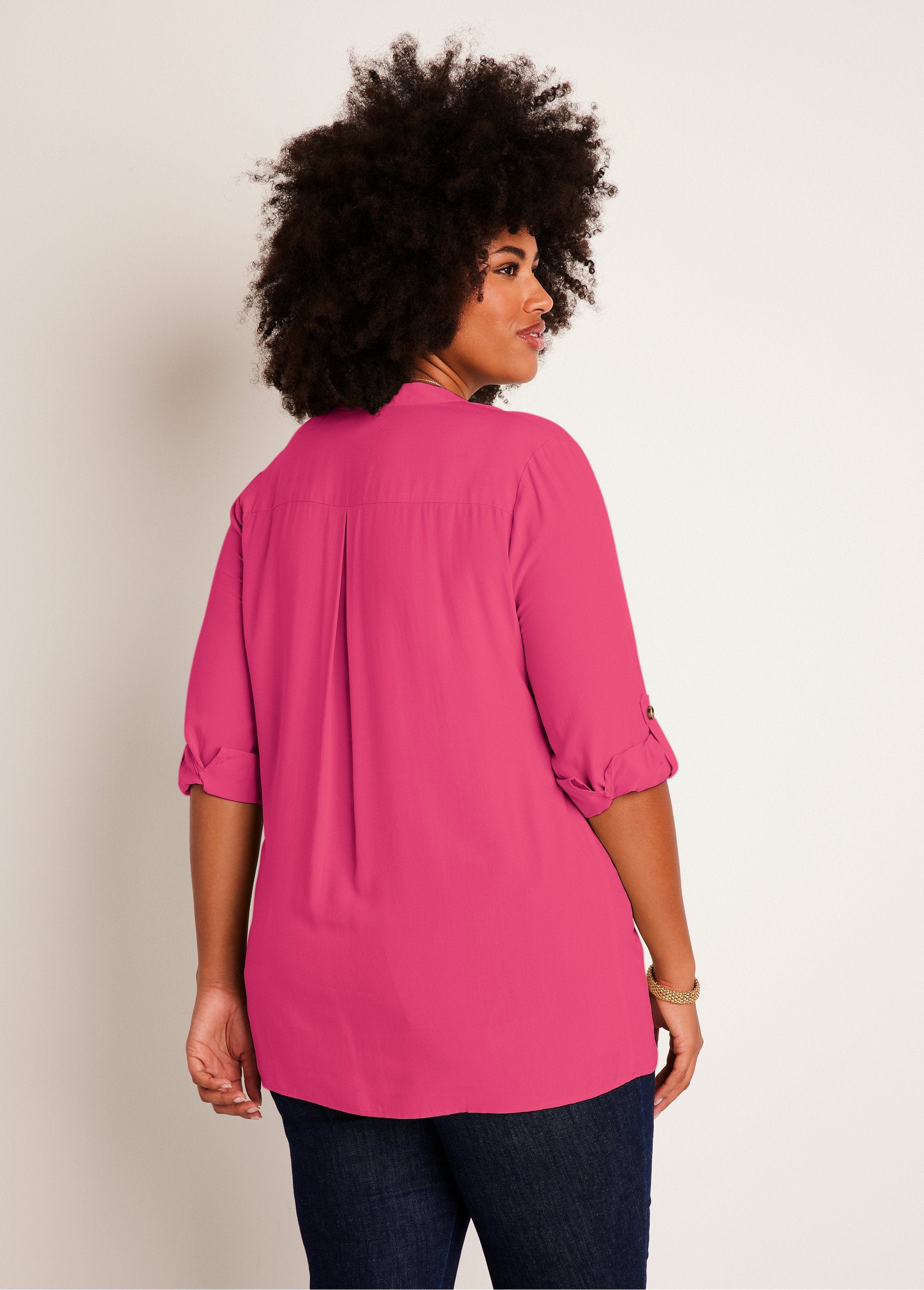 Loose_long_tunic_with_3/4_sleeves_Cassis_DO1_curvy