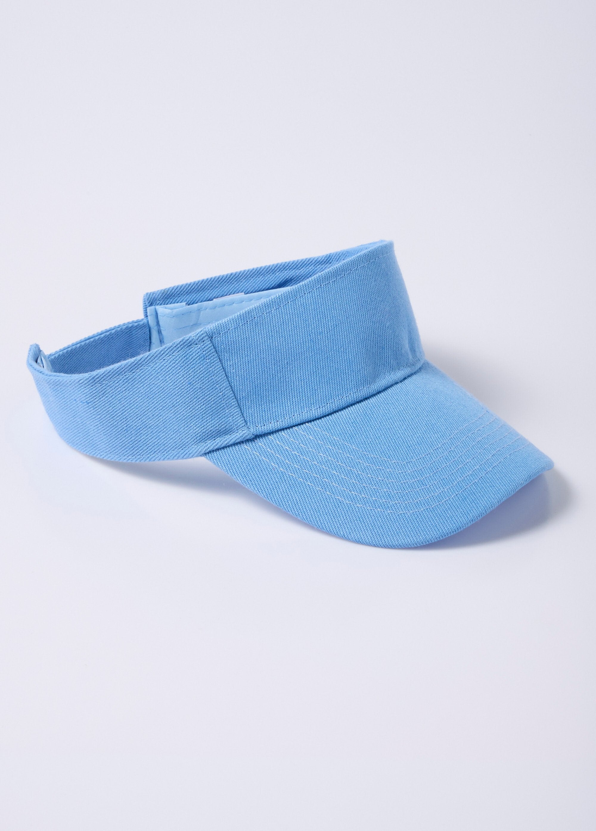 Visière_en_toile_denim_colorée_Bleu_jean_FA1_slim